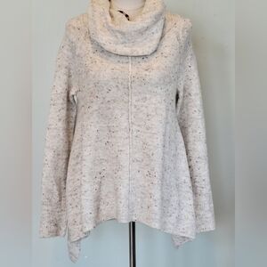 YES LOLA confetti turtleneck sweater.   Oversized, warm and snuggly.  Size is M